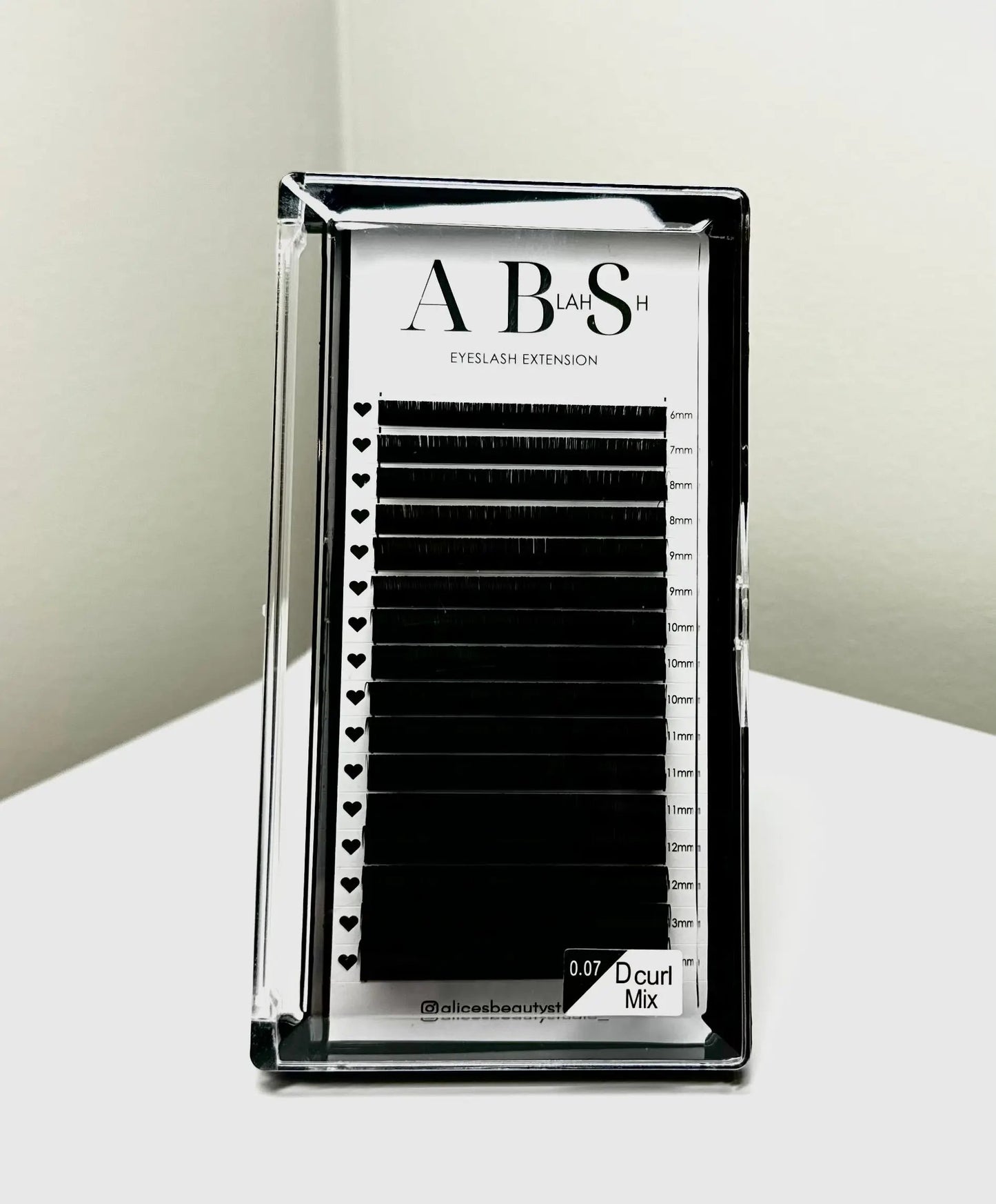Boite à cil volume russe 0.07D Alice's beauty Studio
