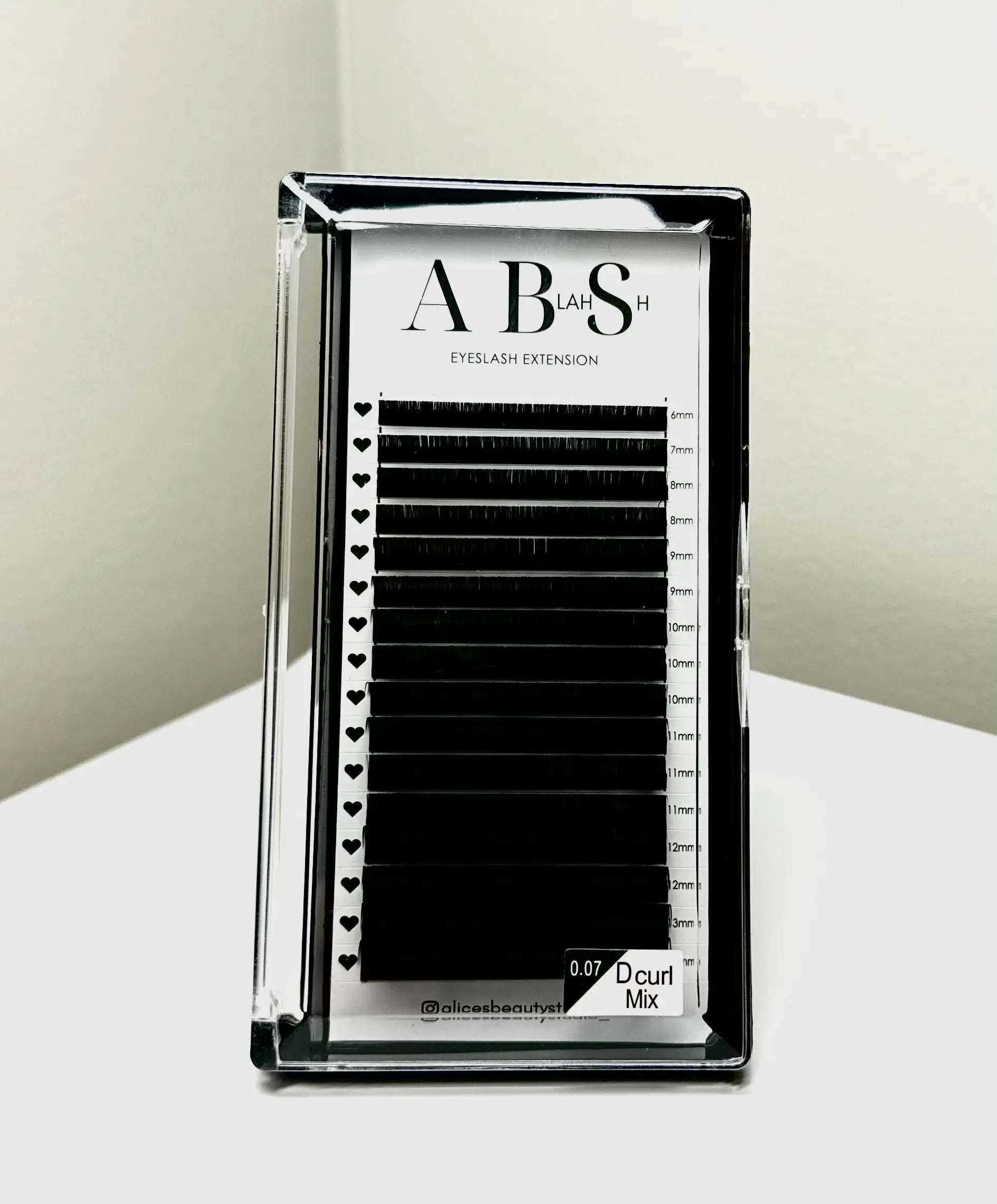 Boite à cil volume russe 0.07D Alice's beauty Studio