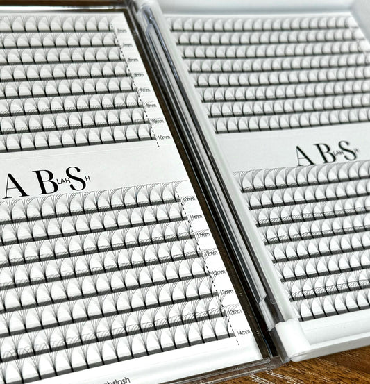 Premade fan - 0.07CC curl - 640 Bouquets - 5D Alice's beauty Studio